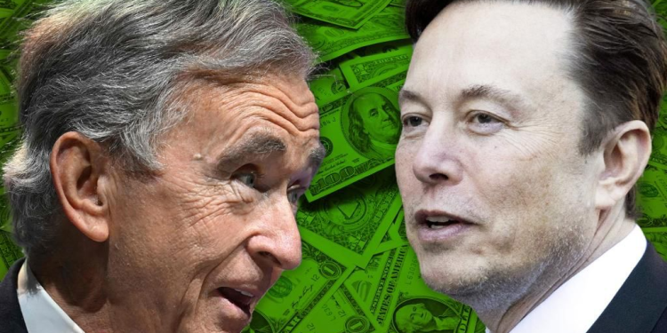 Bernard Arnault ,OWNER OF LOUIS VUITTON HAS  OVERTAKEN ELON MUSK OF TESLA MOTORS AND IS NOW THE RICHEST PERSON IN THE WORLD.